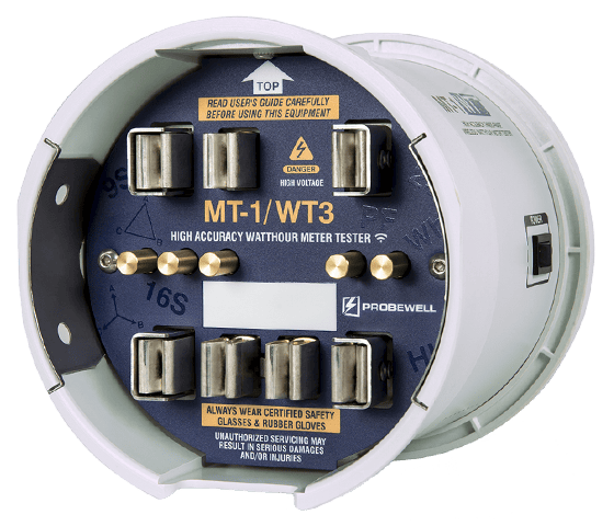 MT-1/WT3 | WT Series Meter Tester | Net Metering | 3-Phase Watthour Meter | Probewell