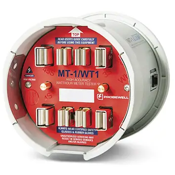 MT-1/WT1 | WT Series Meter Tester | Net Metering | Single-Phase Wh Meter tester | Probewell